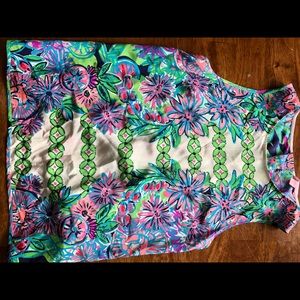 Lilly Pulitzer silk tank top